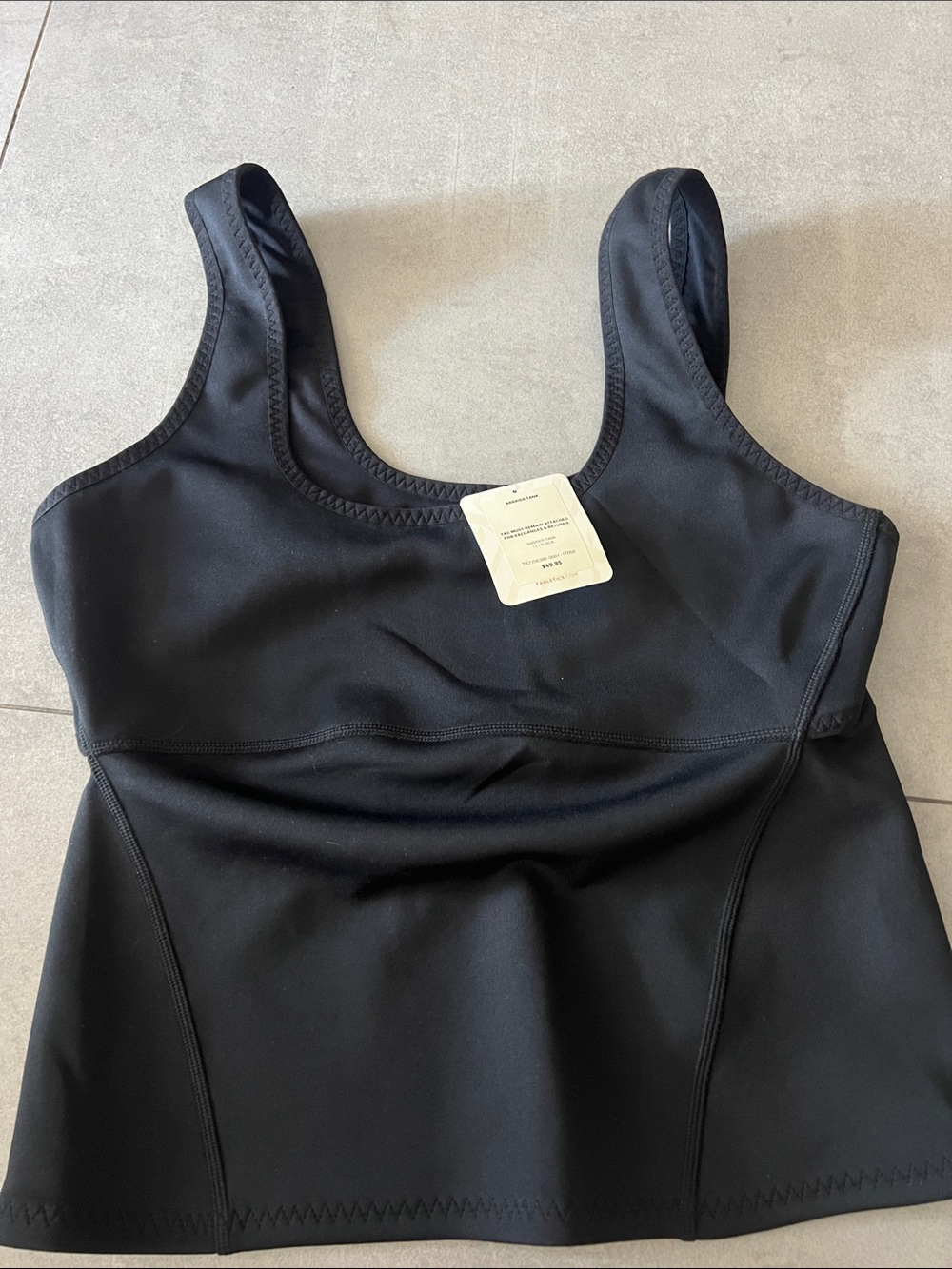 Fabletics Women’s barrier tank large black